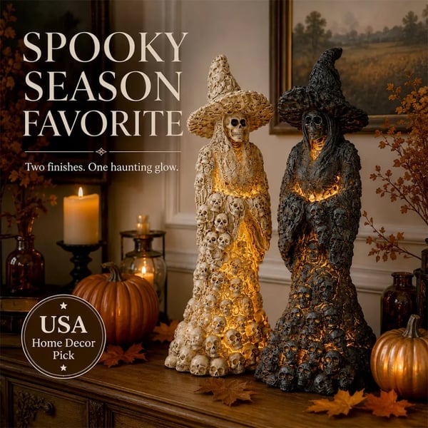 🔥HOT SALE 49% OFF✨Skeleton Witch Ornament
