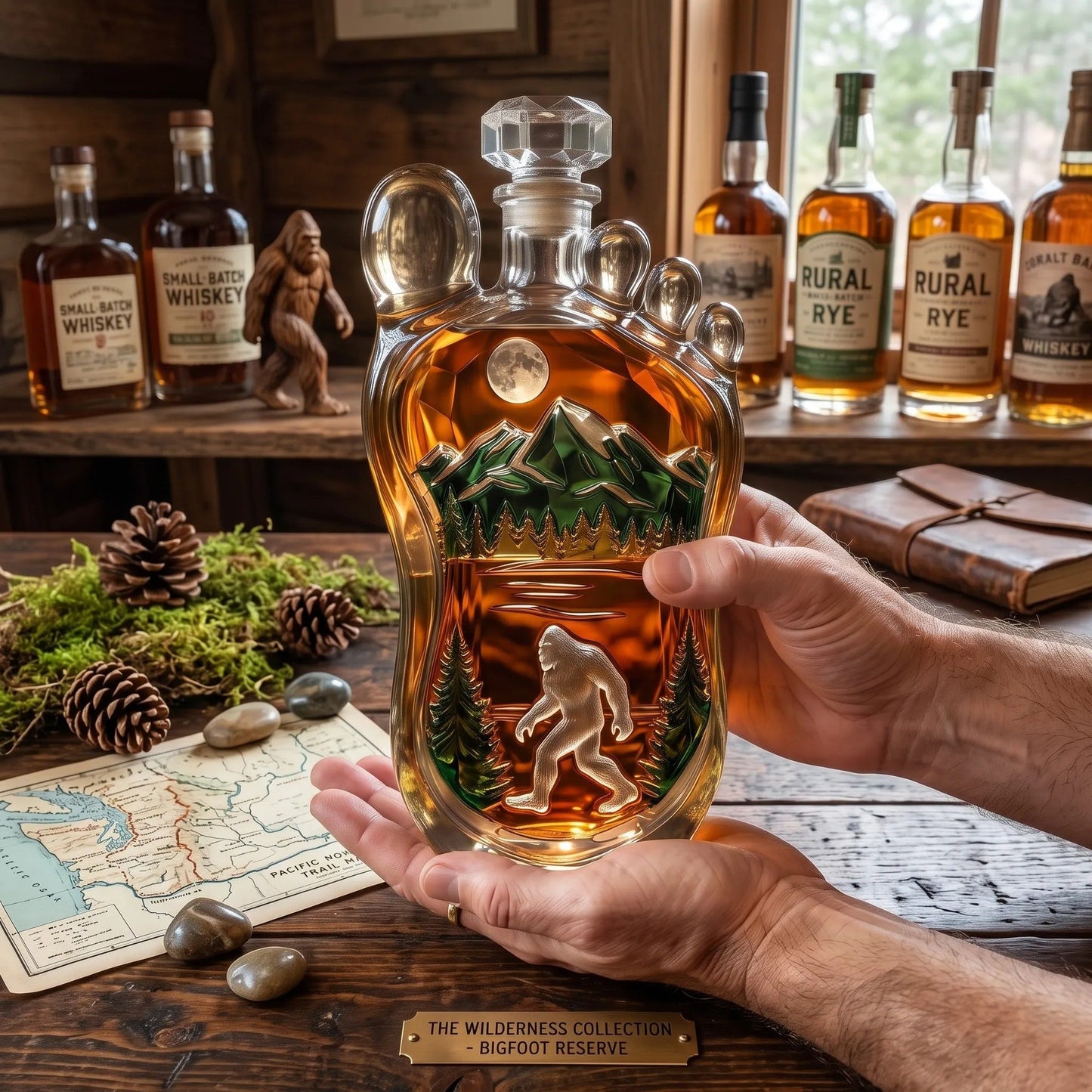 🥃Bigfoot Wilderness Whiskey Bottle