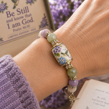 🔥LAST DAY 49% OFF- 💜Hummingbird Garden Faith Bracelet 🌸 | 2026 Limited Edition Bracelet