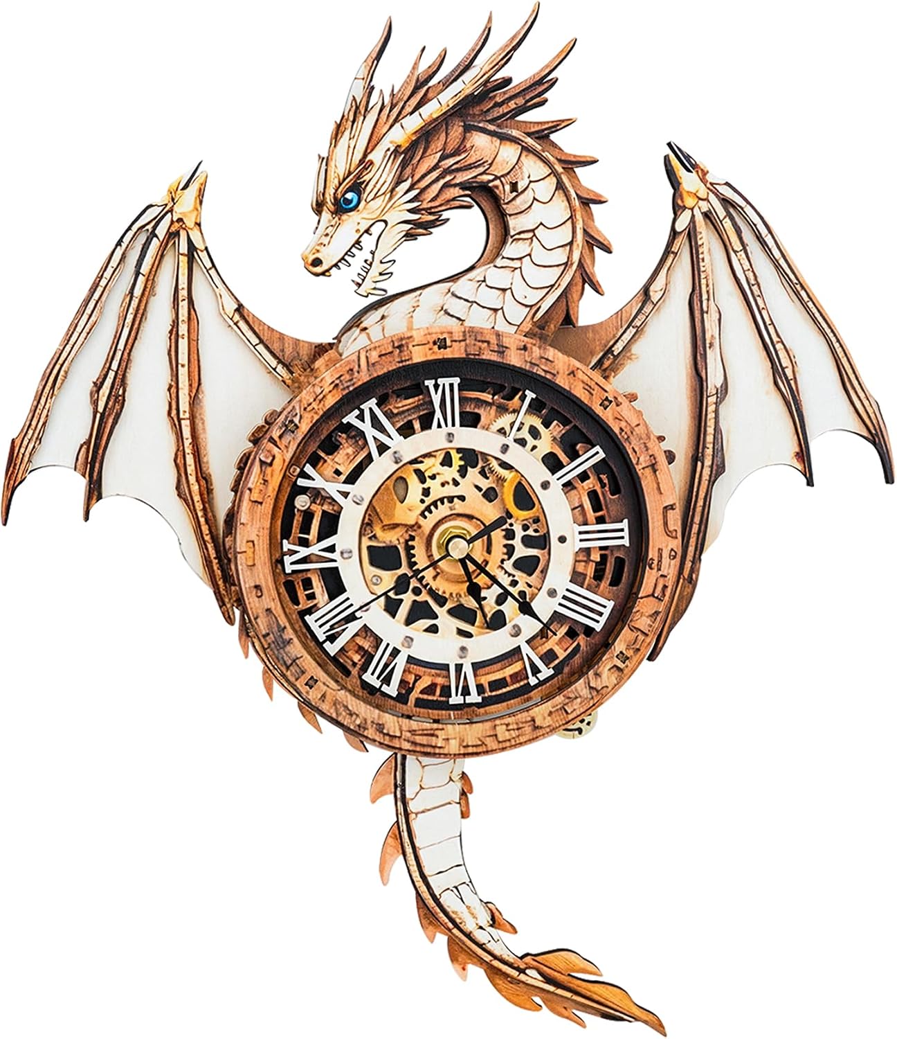 🔥2026 HOT SALE 50% OFF -🦉 DIY 3D Wooden Animal Clock Puzzle Kit🎁Buy 2 Free Shipping