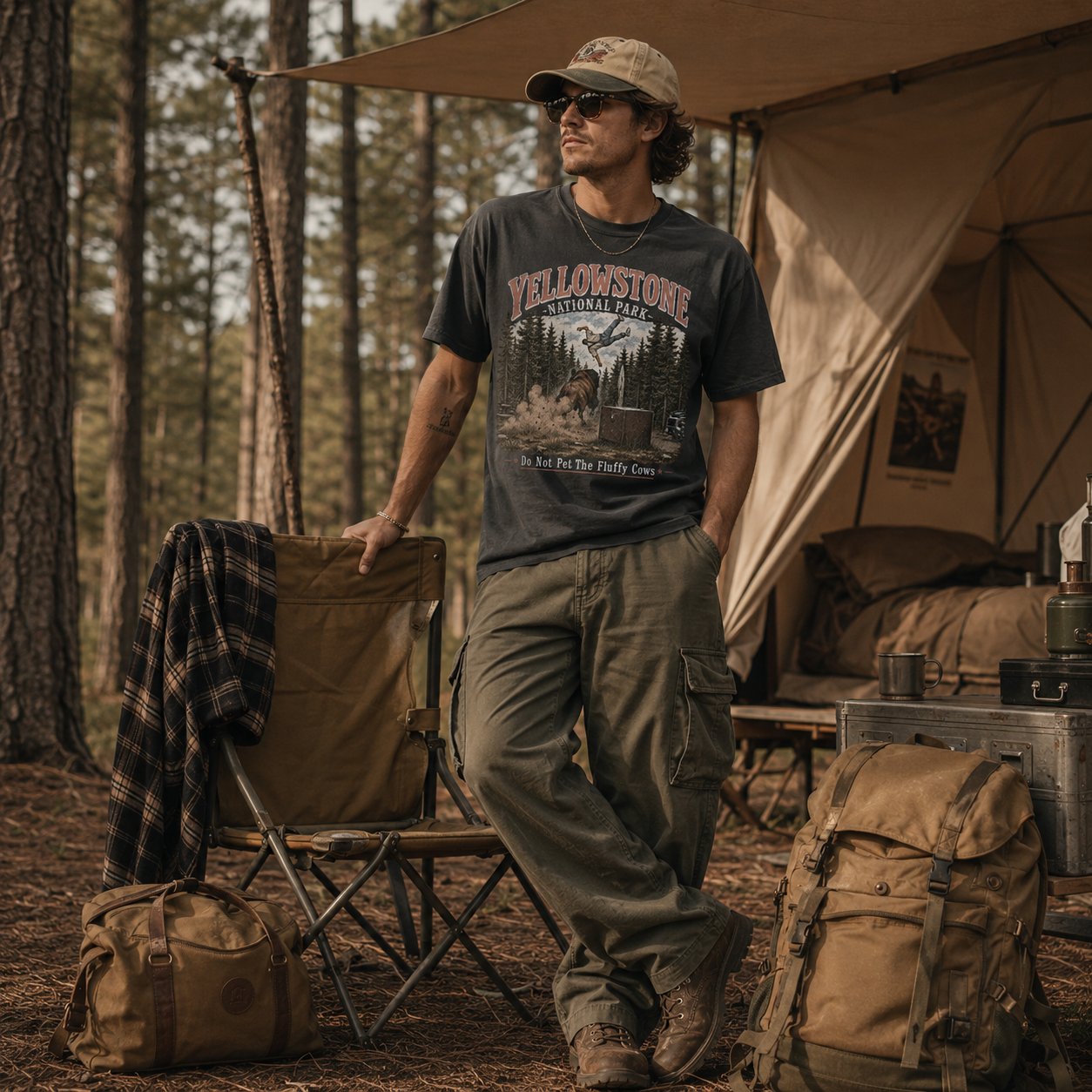 Yellowstone Retro Collection: Travel in Aesthetic Comfort