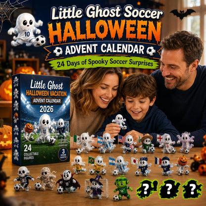 🔥Last Day 49% OFF - 👻⚽Little Ghost Soccer Halloween Advent Calendar 2026(📦Buy 2 Free Shipping)