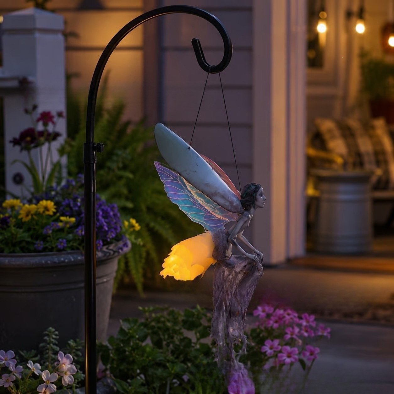 Dancing Light-Up Firefly Fairy | Mysterious Hanging Garden Spirit Light