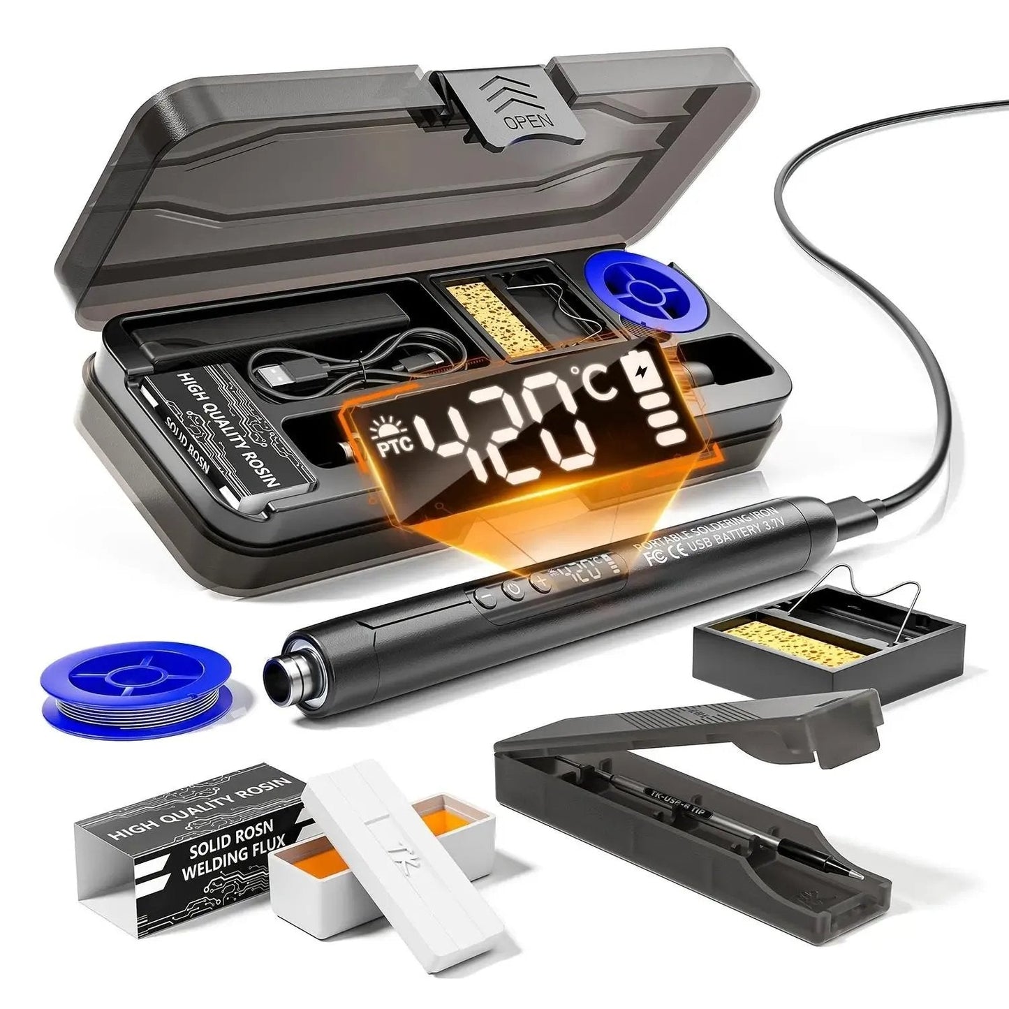 2026 Hot Sale🔥 PORTABLE USB SOLDERING IRON KIT