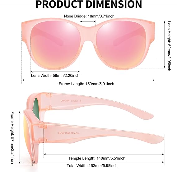 🔥Limited Time 50% Off✨Fit-Over Prescription Sunglasses