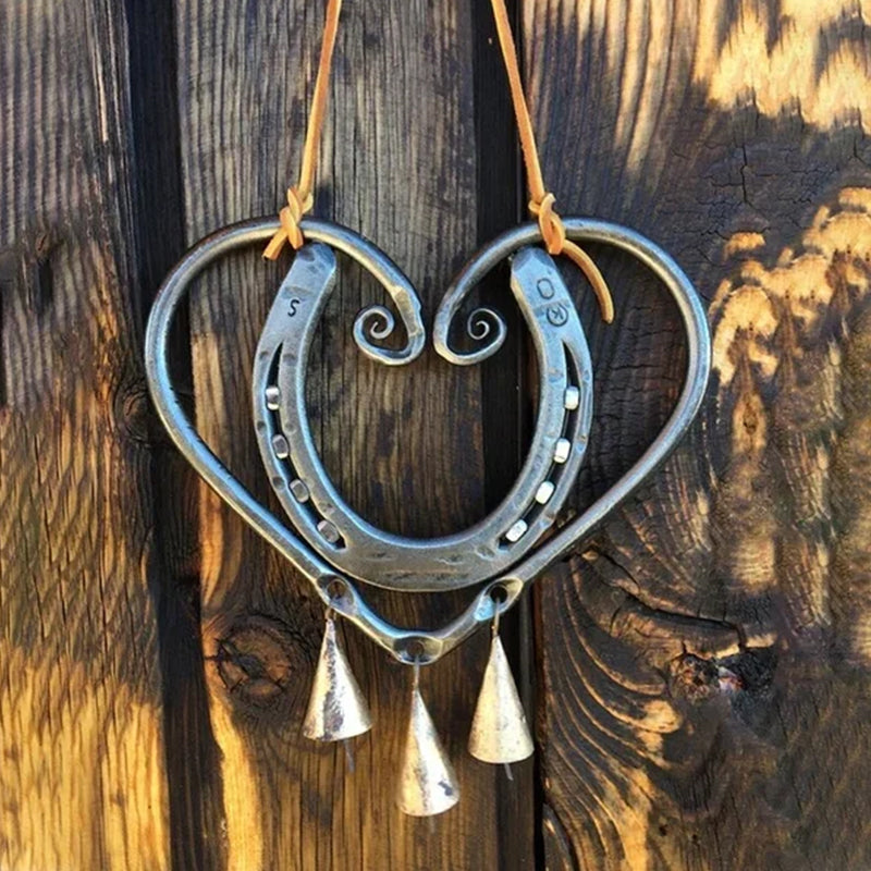💥LAST DAY 49% OFF🔥The Horseshoe Heart Wind Chime ❤🐎