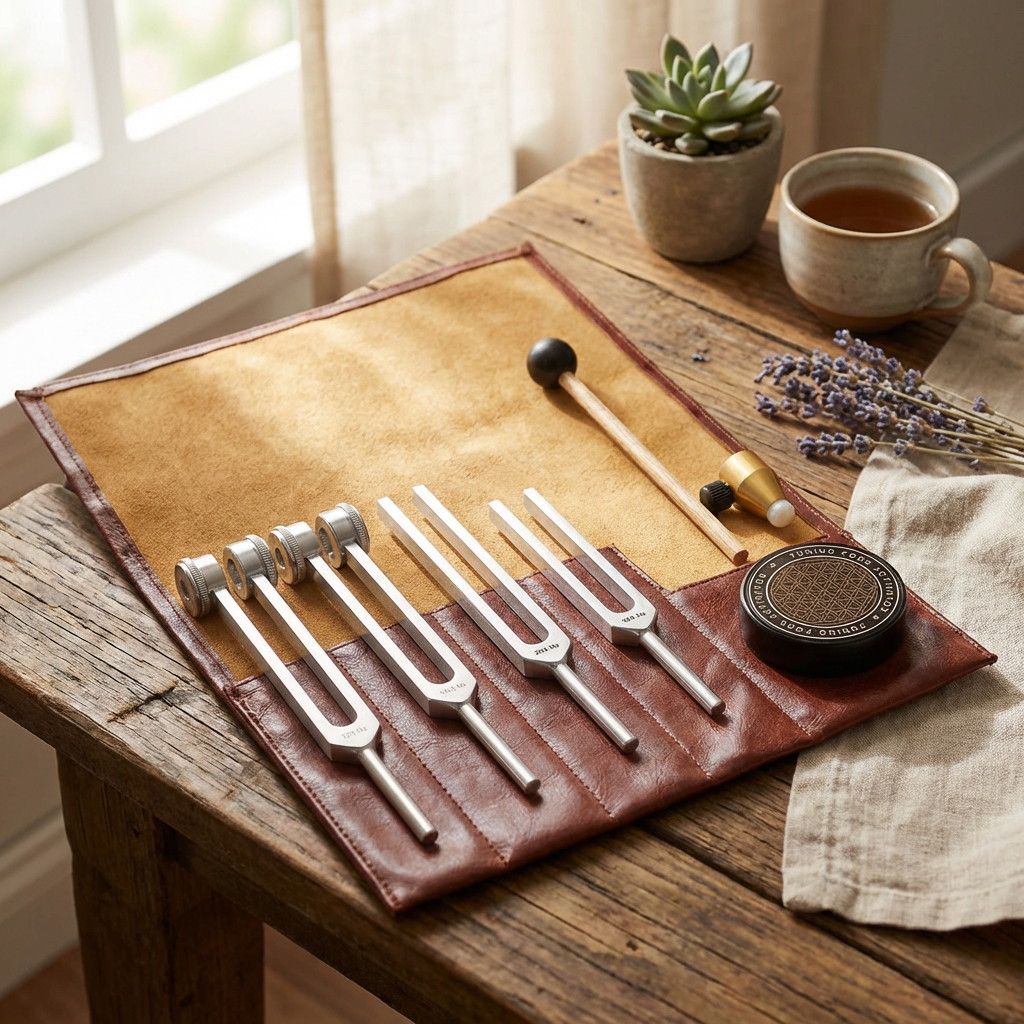 ✨Spiritual Healer-High💖 Precision Tuning Fork Set for Sound Therapy and Meditation