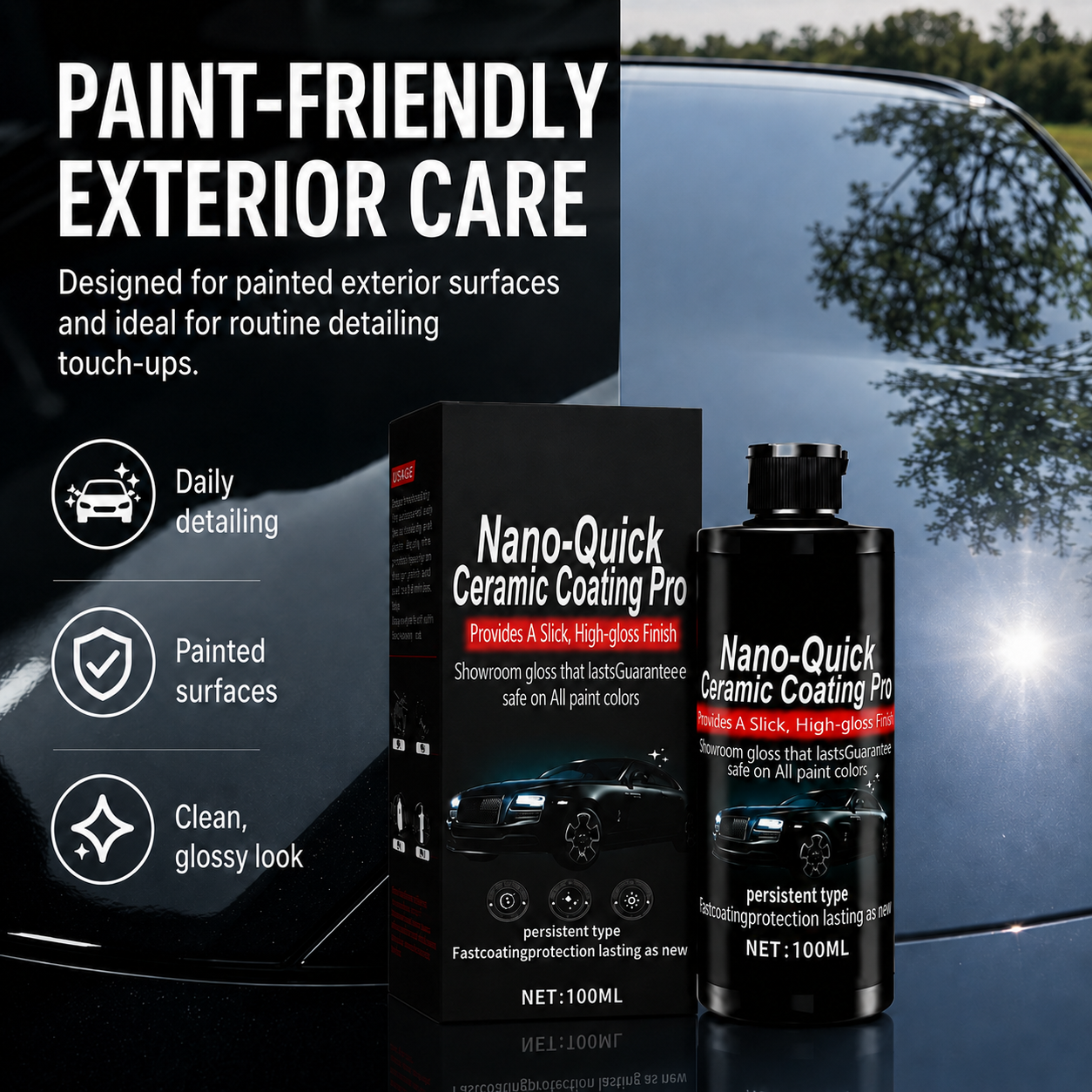🔥Limited Time 50% Off✨Automotive Nano Ceramic Coating Spray