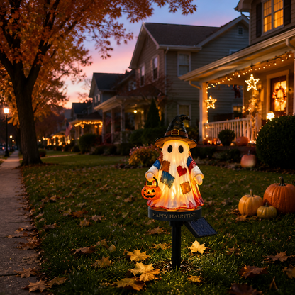 👻Solar Ghost Garden Stake Light – A Seasonal Glow for Your Garden