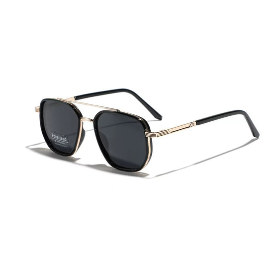 Fashion Geometric Double-Beam Sunglasses