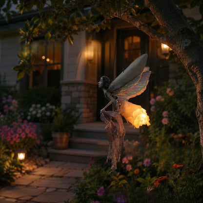 Dancing Light-Up Firefly Fairy | Mysterious Hanging Garden Spirit Light