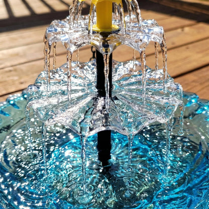 🔥🔥 New Year  49% OFF – Solar Cascade Hanging Bird Bath Fountain | 🚨 Selling Fast!