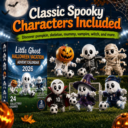 🔥Last Day 49% OFF - 👻⚽Little Ghost Soccer Halloween Advent Calendar 2026(📦Buy 2 Free Shipping)