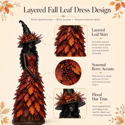 💥LAST DAY 49% OFF - 🧙 Enchanted Autumn Witch Figurine(✨Buy 2 Free Shipping)