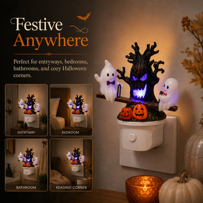 ✨Cute Halloween Glow 👻Pumpkins & Glowing Spooky Tree