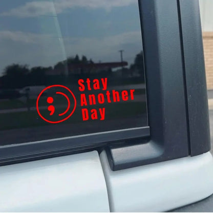 🎗️Share Pack❤️ SAD Mental Health Awareness Car Decal⏰BUY 1 GET 3 FREE