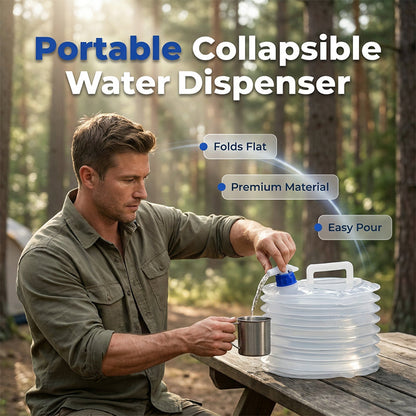 🔥LAST DAY 50% OFF⏰Collapsible Water Container with Spigot